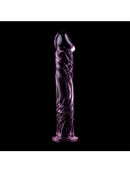 NEBULA SERIES BY IBIZA - MODELO 12 DILDO CRISTAL ROSA 17 CM -O- 3.5 CM