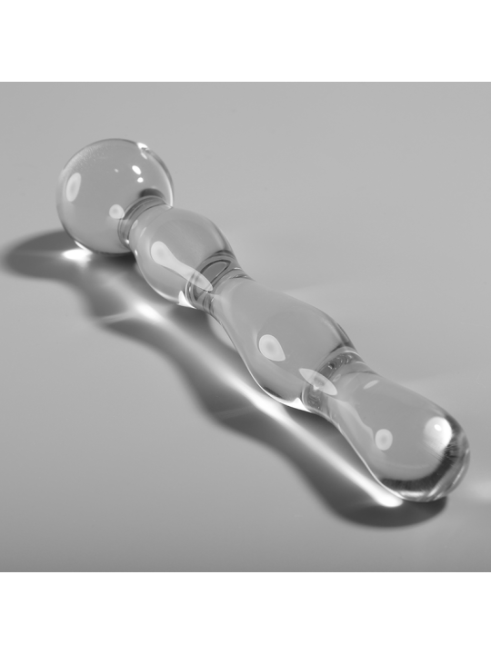 NEBULA SERIES BY IBIZA - MODELO 13 DILDO CRISTAL TRANSPARENTE 18 CM -O