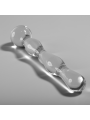 NEBULA SERIES BY IBIZA - MODELLO 13 DILDO IN VETRO BOROSILICATO TRASPA