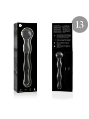 NEBULA SERIES BY IBIZA - MODELL 13 DILDO BOROSILIKATGLAS KLAR 18 CM -O