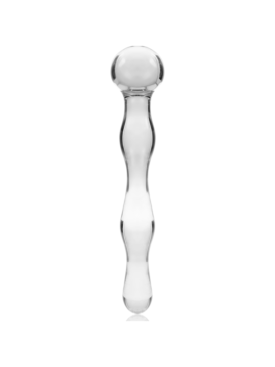 NEBULA SERIES BY IBIZA - MODELO 13 DILDO CRISTAL TRANSPARENTE 18 CM -O