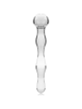 NEBULA SERIES BY IBIZA - MODELLO 13 DILDO IN VETRO BOROSILICATO TRASPA