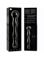 NEBULA SERIES BY IBIZA - MODELLO 13 DILDO IN VETRO BOROSILICATO TRASPA