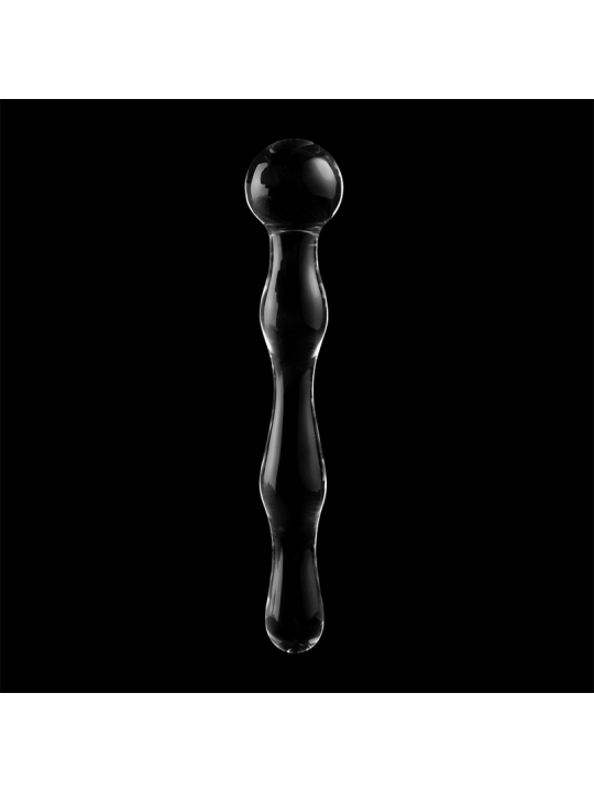 NEBULA SERIES BY IBIZA - MODELO 13 DILDO CRISTAL TRANSPARENTE 18 CM -O