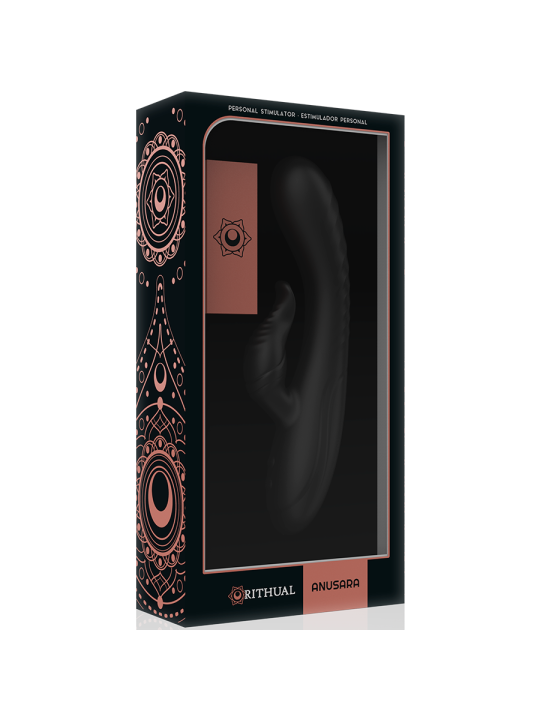RITHUAL - ANUSARA DUBBELE MOTOR OPLAADBAAR 2.0 ZWART