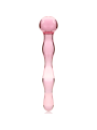 NEBULA SERIES BY IBIZA - MODELO 13 DILDO CRISTAL ROSA 18 CM -O- 3.5 CM