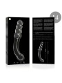 NEBULA SERIES BY IBIZA - MODELLO 14 DILDO IN VETRO BOROSILICATO TRASPA