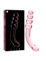 NEBULA SERIES BY IBIZA - MODELO 14 DILDO CRISTAL ROSA 18.5 CM -O- 3 CM