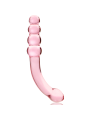 NEBULA SERIES BY IBIZA - MODELL 14 DILDO BOROSILIKATGLAS ROSA 18.5 CM 