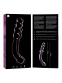 NEBULA SERIES BY IBIZA - MODELO 14 DILDO VIDRO BOROSILICADO ROSA 18.5 