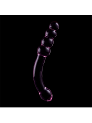NEBULA SERIES BY IBIZA - MODÈLE 14 GODE EN VERRE BOROSILICATE ROSE 18.