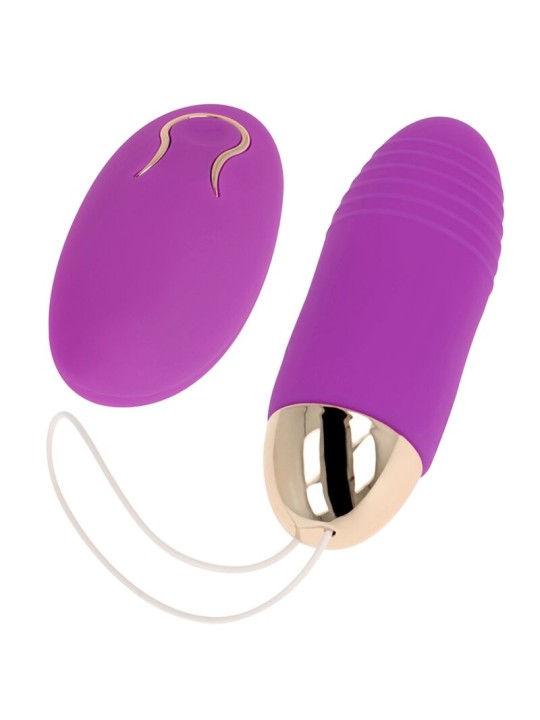 OHMAMA - HUEVO CONTROL REMOTO 10 MODOS LILA