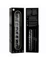 NEBULA SERIES BY IBIZA - MODEL 15 DILDO BOROSILICATE GLASS CLEAR 18.5 