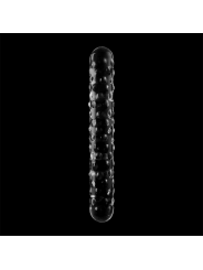 NEBULA SERIES BY IBIZA - MODELL 15 DILDO BOROSILIKATGLAS KLAR 18.5 CM 