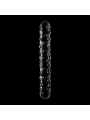 NEBULA SERIES BY IBIZA - MODEL 15 DILDO BOROSILICATE GLASS CLEAR 18.5 