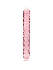 NEBULA SERIES BY IBIZA - MODELL 15 DILDO BOROSILIKATGLAS ROSA 18.5 CM 