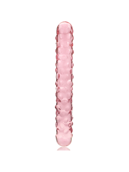 NEBULA SERIES BY IBIZA - MODELO 15 DILDO CRISTAL ROSA 18.5 CM -O- 3 CM