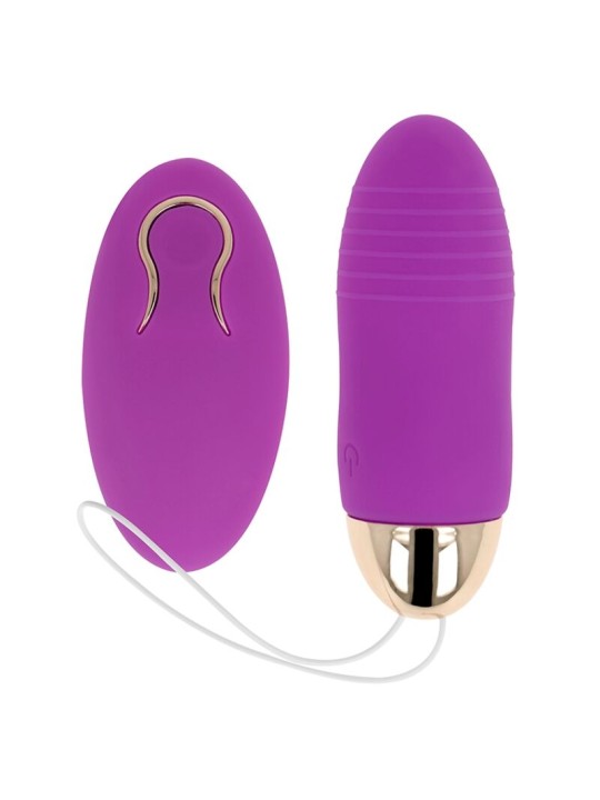 OHMAMA - HUEVO CONTROL REMOTO 10 MODOS LILA