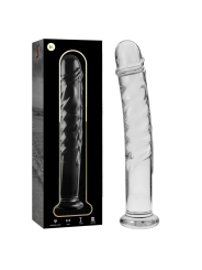 NEBULA SERIES BY IBIZA - MODELO 16 DILDO CRISTAL TRANSPARENTE 18.5 CM 