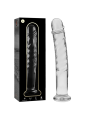 NEBULA SERIES BY IBIZA - MODELO 16 DILDO CRISTAL TRANSPARENTE 18.5 CM 