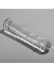NEBULA SERIES BY IBIZA - MODELO 16 DILDO VIDRO BOROSILICADO TRANSPAREN