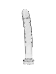 NEBULA SERIES BY IBIZA - MODELO 16 DILDO VIDRO BOROSILICADO TRANSPAREN