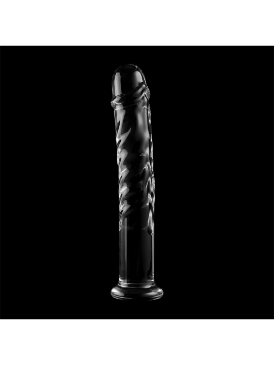 NEBULA SERIES BY IBIZA - MODELO 16 DILDO CRISTAL TRANSPARENTE 18.5 CM 