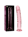 NEBULA SERIES BY IBIZA - MODELL 16 DILDO BOROSILIKATGLAS ROSA 18.5 CM 
