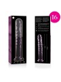 NEBULA SERIES BY IBIZA - MODELO 16 DILDO VIDRO BOROSILICADO ROSA 18.5 