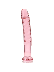 NEBULA SERIES BY IBIZA - MODELO 16 DILDO CRISTAL ROSA 18.5 CM -O- 3 CM