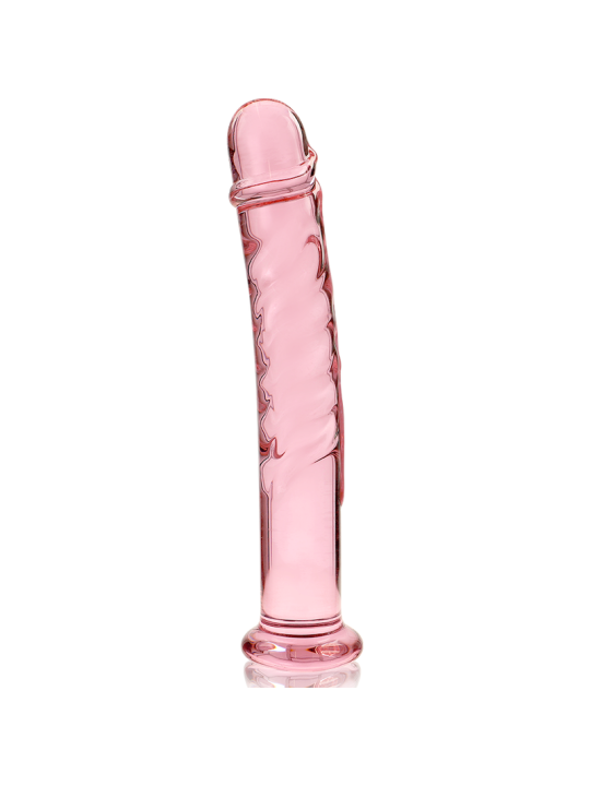 NEBULA SERIES BY IBIZA - MODELL 16 DILDO BOROSILIKATGLAS ROSA 18.5 CM 