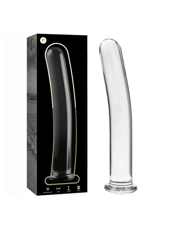 NEBULA SERIES BY IBIZA - MODÈLE 17 GODE EN VERRE BOROSILICATE CLAIR 18