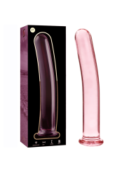 NEBULA SERIES BY IBIZA - MODELO 17 DILDO CRISTAL ROSA 18.5 CM -O- 3 CM