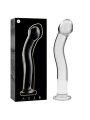 SÉRIE NEBULA BY IBIZA - MODELO 18 DILDO VIDRO BOROSILICADO TRANSPARENT