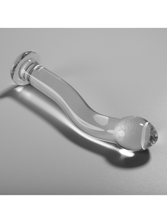 NEBULA SERIES BY IBIZA - MODELO 18 DILDO CRISTAL TRANSPARENTE 18.5 CM 