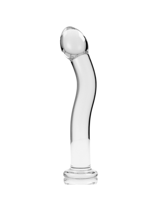 NEBULA SERIES BY IBIZA - MODELO 18 DILDO CRISTAL TRANSPARENTE 18.5 CM 