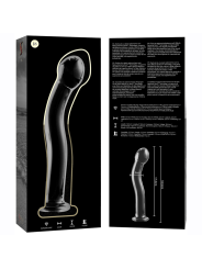 NEBULA SERIES BY IBIZA - MODELO 18 DILDO CRISTAL TRANSPARENTE 18.5 CM 