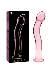 NEBULA SERIES BY IBIZA - MODELO 18 DILDO CRISTAL ROSA 18.5 CM -O- 3.5 