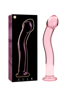 NEBULA SERIES BY IBIZA - MODÈLE 18 GODE EN VERRE BOROSILICATE ROSE 18.