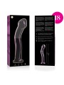 NEBULA SERIES BY IBIZA - MODELO 18 DILDO CRISTAL ROSA 18.5 CM -O- 3.5 