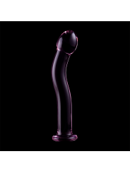 NEBULA SERIES BY IBIZA - MODEL 18 ROZE BOROSILICATE GLAS DILDO 18,5 CM