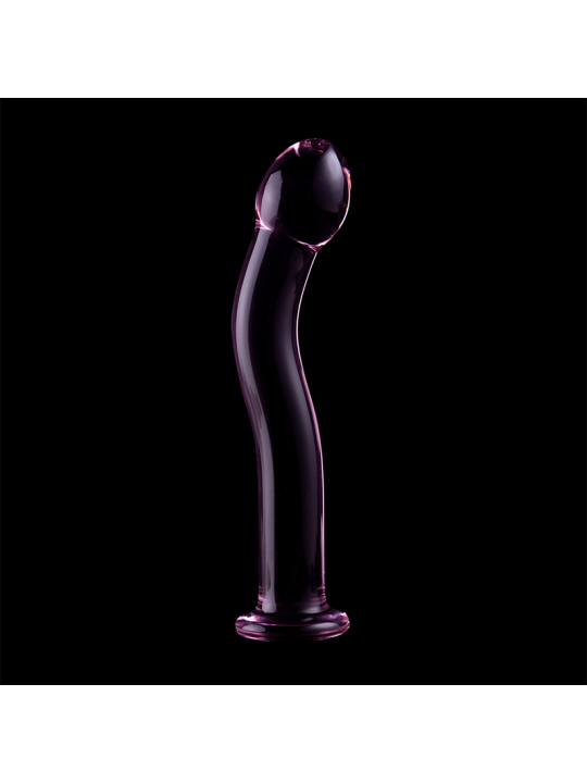 NEBULA SERIES BY IBIZA - MODELO 18 DILDO VIDRO BOROSILICADO ROSA 18.5 