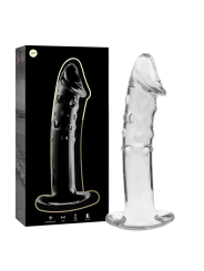 NEBULA SERIES BY IBIZA - MODELO 19 DILDO CRISTAL TRANSPARENTE 18.5 CM 