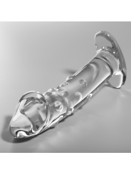 NEBULA SERIES BY IBIZA - MODELO 19 DILDO CRISTAL TRANSPARENTE 18.5 CM 