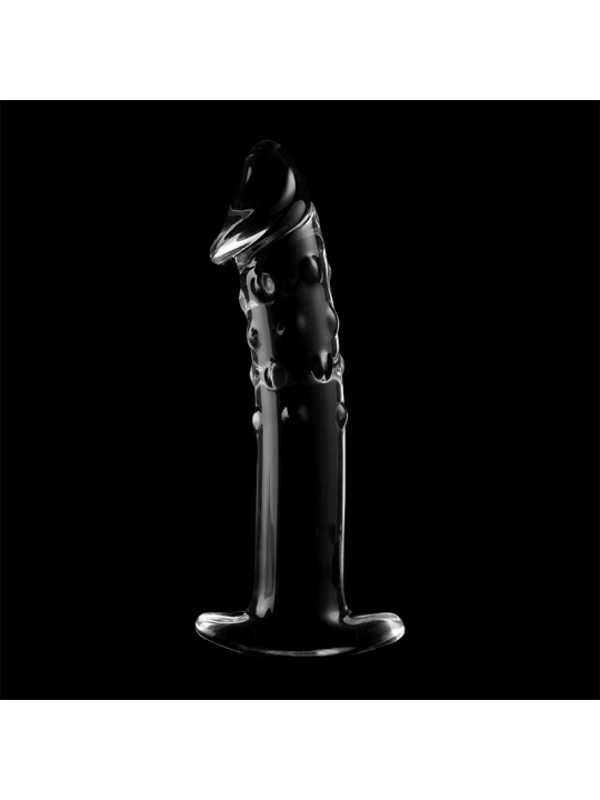 NEBULA SERIES BY IBIZA - MODELO 19 DILDO CRISTAL TRANSPARENTE 18.5 CM 
