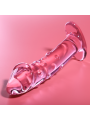 NEBULA SERIES BY IBIZA - MODELL 19 DILDO BOROSILIKATGLAS ROSA 18.5 CM 