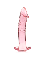 NEBULA SERIES BY IBIZA - MODELL 19 DILDO BOROSILIKATGLAS ROSA 18.5 CM 