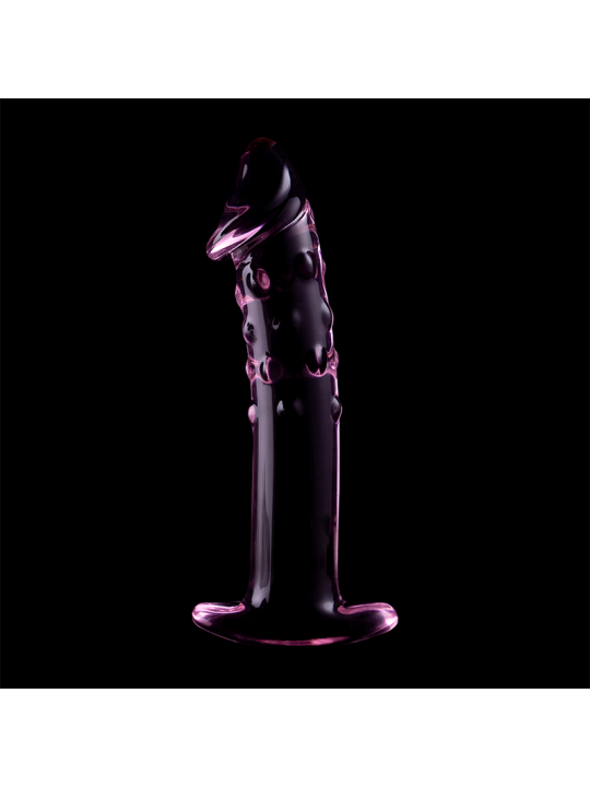 NEBULA SERIES BY IBIZA - MODELL 19 DILDO BOROSILIKATGLAS ROSA 18.5 CM 