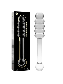 NEBULA SERIES BY IBIZA - MODELO 20 DILDO CRISTAL TRANSPARENTE 20.5 CM 