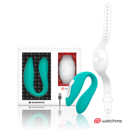 WEARWATCH - VIBRATOR DUBBELE TECHNOLOGIE WATCHME WATER MARINE / SNEEUW